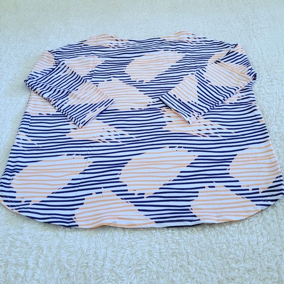 Fighting🤼‍♀️ Eel Top Ayako in Navy Stripe Modal - NWT - Picture 11 of 12